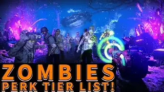 Black Ops Zombies Perk Tier List! (Treyarch Zombies Tier List)