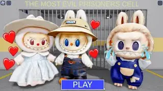 LABUBU FAMILY PRISON RUN! (OBBY) #roblox #robloxgames