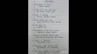 Proverbs in English and Tamil