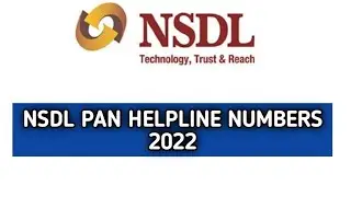 NSDL PAN CARD HELPLINE NUMBER 2022 #2022 #pan_helpline_number #pan #pan_card #pan_customer_care