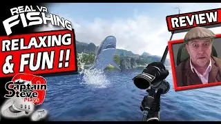 Реальная VR-рыбалка — обзор — Meta Quest 3 — Капитан Стив играет