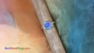 Sterling Silver Oval Mood Ring - Changing Colors - Best Mood Rings