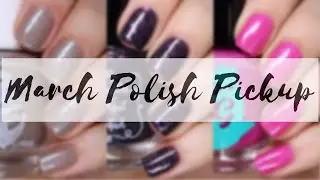 March '19 Polish Pickup | Anchor & Heart Lacquer, Chaotic Glitz Polish, Noodles Nail Polish