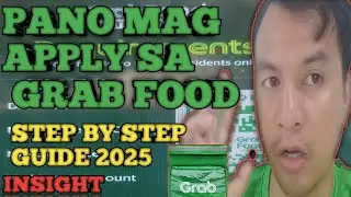 PANO MAG APPLY BILANG GRAB FOOD RIDER | STEP BY STEP GUIDE 2025