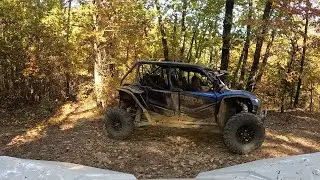 Mount Magazine, AR. Hwy 309 to Civil War Hideout trail in Honda Talons
