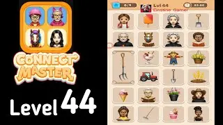 Connect Master Match Puzzle level 44 Guide Walkthrough Solution