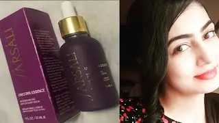 Magical Oil For Skin / Farsali Unicorn Essence Full Review  #farsali #whitening