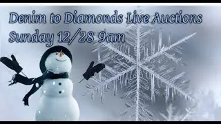 Denim To Diamonds 💎 LiVE Auctions Sunday 12/28 9am EST