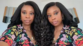Spring Fling Curls on Kinky Straight Hair ft.  @HerGivenHair ​
