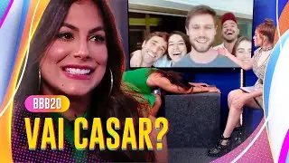 CASAMENTO MARI E JONAS: ELE ACEITOU O PEDIDO? 💍 | BIG BROTHER BRASIL 20