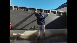📌Vallado jard&iacute;n con madera composite 🪴 moderno sin ning&uacute;n tipo de mantenimiento 👨&zwj;🔧