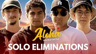 ALOHA BEATBOX BATTLE 2023: SOLO ELIMINATION ROUNDS (ERRATICTITAN, MECH-X, LIBELOUS, & JUSTIN)