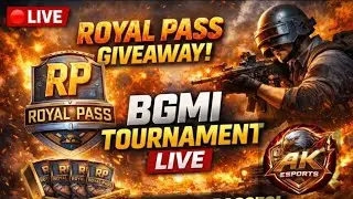 👑ROYAL PASS GIVEAWAY TOURNAMENT QUALIFICATION ROUND👌🏻by @THE IGL @Titan Playz @ pc_sundaram