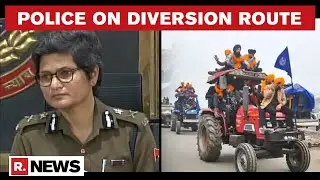 Delhi Police Brief On Traffic Diversion Route Due To Farmers' Republic Day Tractor Rally