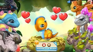 New Breedable Dragons From Update(Shooting Star, Rock, Gem and more)│dragon mania legends s2. ep 185