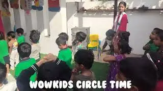 Morning circle time by our WOW teachers 🌞#teachets #wowkids #kidsactivities #circletime 