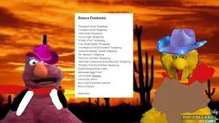 Big Bird and Telly Monster 55-Movie Collection 2025 DVD Bonus Features Menu