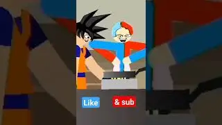 cooking with Goku #cookinganimation #cooking #animation #goku