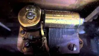 Thorens Music Box, Minuet in G, Bach