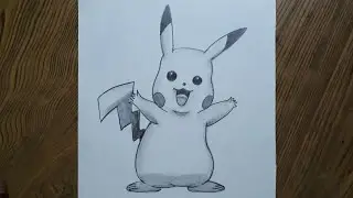 How to draw pikachu easy steps for beginners