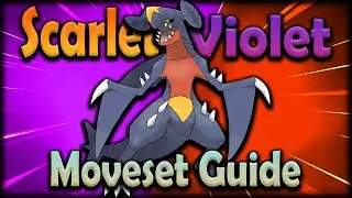 How to use Garchomp! Garchomp Moveset Guide! Pokemon Scarlet and Violet!