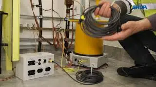Connecting PD-TaD to the VLF HV generator (PD-TaD tutorial, Part 7/13)