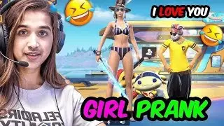FUNNY GIRL NAME CHANGE   PRANK WATCH FREE FIRE PLAYERS 🫣🤣