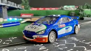 Rally slot Peugeot 307 Ninco Carrera/escaleauto track
