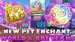 INSANE NEW PET ENCHANT, ORES AND CANDY WORLD LEAKS - Roblox Mining Simulator 2