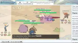 Pok&eacute;mon Showdown Fail: DPYEO Vs Jadejonny