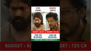 KGF VS RAEES Movie comparison !! Box office collection #shorts #KGF #RAEES