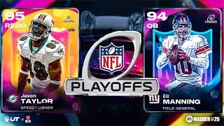 Playoffs Part 3.5 Eli Manning, Chris Harris Jr & LTD Jason Taylor | Madden 26 Ultimate Team