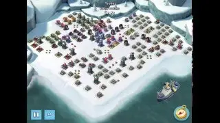 Boom Beach | Gearheart Warriors and Zookas no Smoke Zooka Skills Needed (4 Attacks) - 08.05.2016