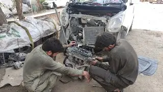 SUZUKI WARON R ENGINE CHANGE || WAGON R ENGINE PRICE || WAGON R ENGINE RESTORATION