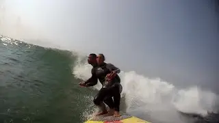 Contis surf tandem, jolie spot de fin d'&eacute;t&eacute;