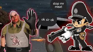 [mr meat horror escape room] mr meat arrested full gameplay