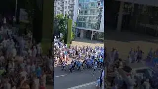 March to the Arch - Wembley Walk-up with CCFC Drummer - Coventry City vs Luton Town