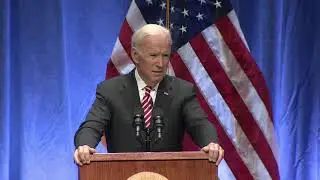 Joe Biden speaks at Mayor Walsh's second inauguration