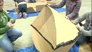Cardboard Boat Race (News Story)