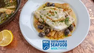 Haddock with braised fennel, lemon and olives recipe: Sustainable Seafood Suppers