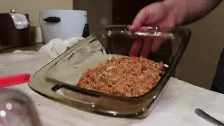 Making Sardine Dip in a Hotel Room