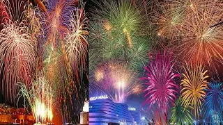 Fireworks At Giga Mall World Trade Center 2020