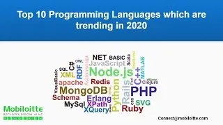 Top Programming Languages which are Trending in 2020- 