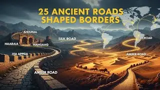 25 Ancient Roads That SECRETLY Define Modern Borders
