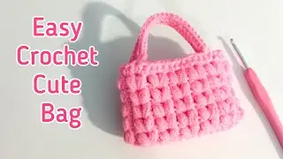 Easy Crochet Bag Tutorial for Beginners | Beautiful & Trendy Bag #crochet #handmade