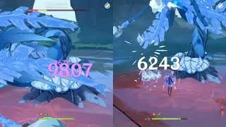 Electro vs Physical Keqing Damage Comparison
