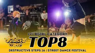 JAYON VS O | TOP8 | 1V1 BGIRL | DESTRUCTIVE STEPS 16