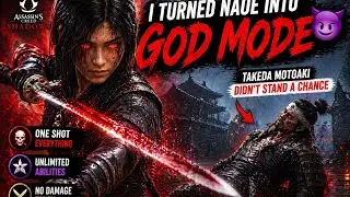 Turning on GOD Mode for Naoe - Takeda Motoaki || Assassins Creed Shadows