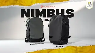 กระเป๋าเป้สะพายหลัง 18L สุดเท่ ทนน้ำกับ Wandrd Nimbus 18L