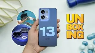Распаковка и обзор Oppo Reno 13 5G на английском языке 🔥